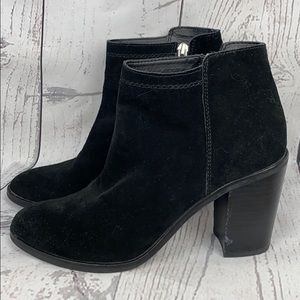 DOLCE VITA Suede Heeled Ankle Booties 8